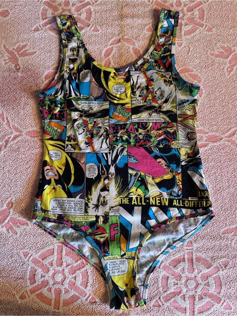 Marvel Comics Graphic Tee - Black, Yellow, Pink, Blue